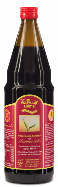ViaRubin ultima, Flasche 750ml (Konzentrat vorwiegend Wildsammlung)