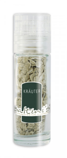 Taschenmühle mit 20g Saltini's Bio-Kräuter