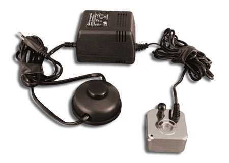 Ionisator mit Trafo, Fuss-Schalter und Ersatzmembrane