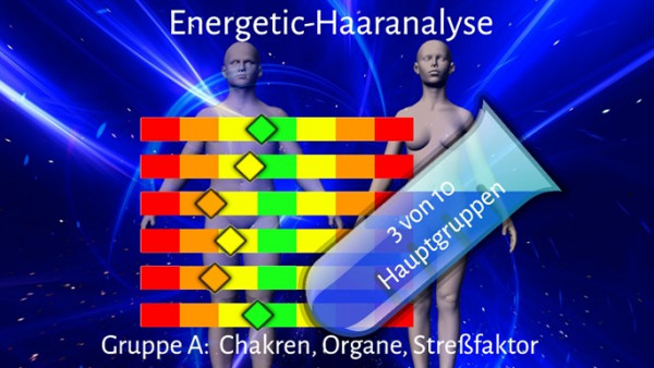 Gruppe A - ein Teil der Energetic-Haaranalyse